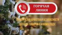 Роспотребнадзор запускает «горячую линию» по вопросам качества и безопасности детских товаров и выбору новогодних подарков